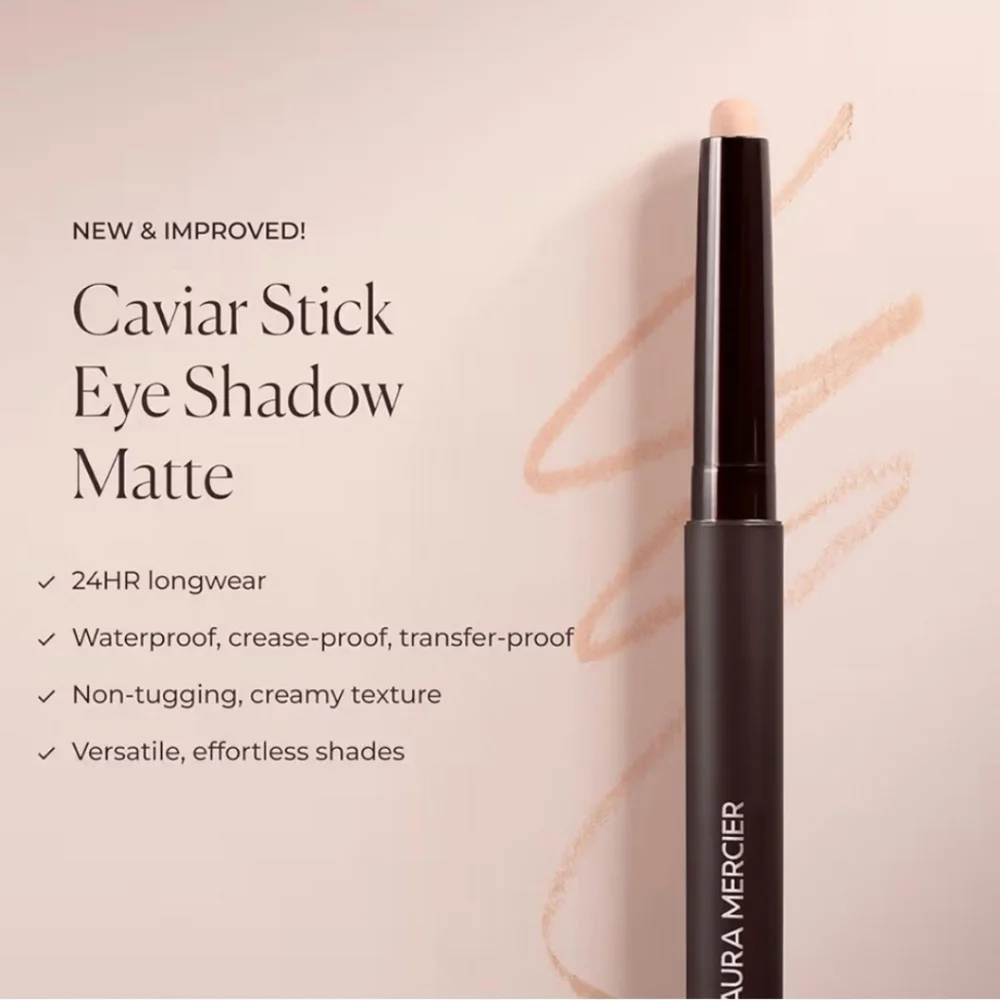 🌺Laura Mercier Peach Caviar Stick Cream Eyeshadow Transfer Proof